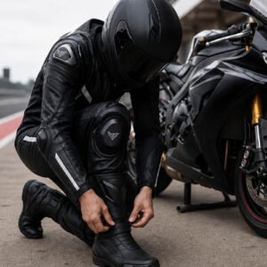 Motorbike Leather Boots