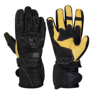 Motorbike Leather Gloves