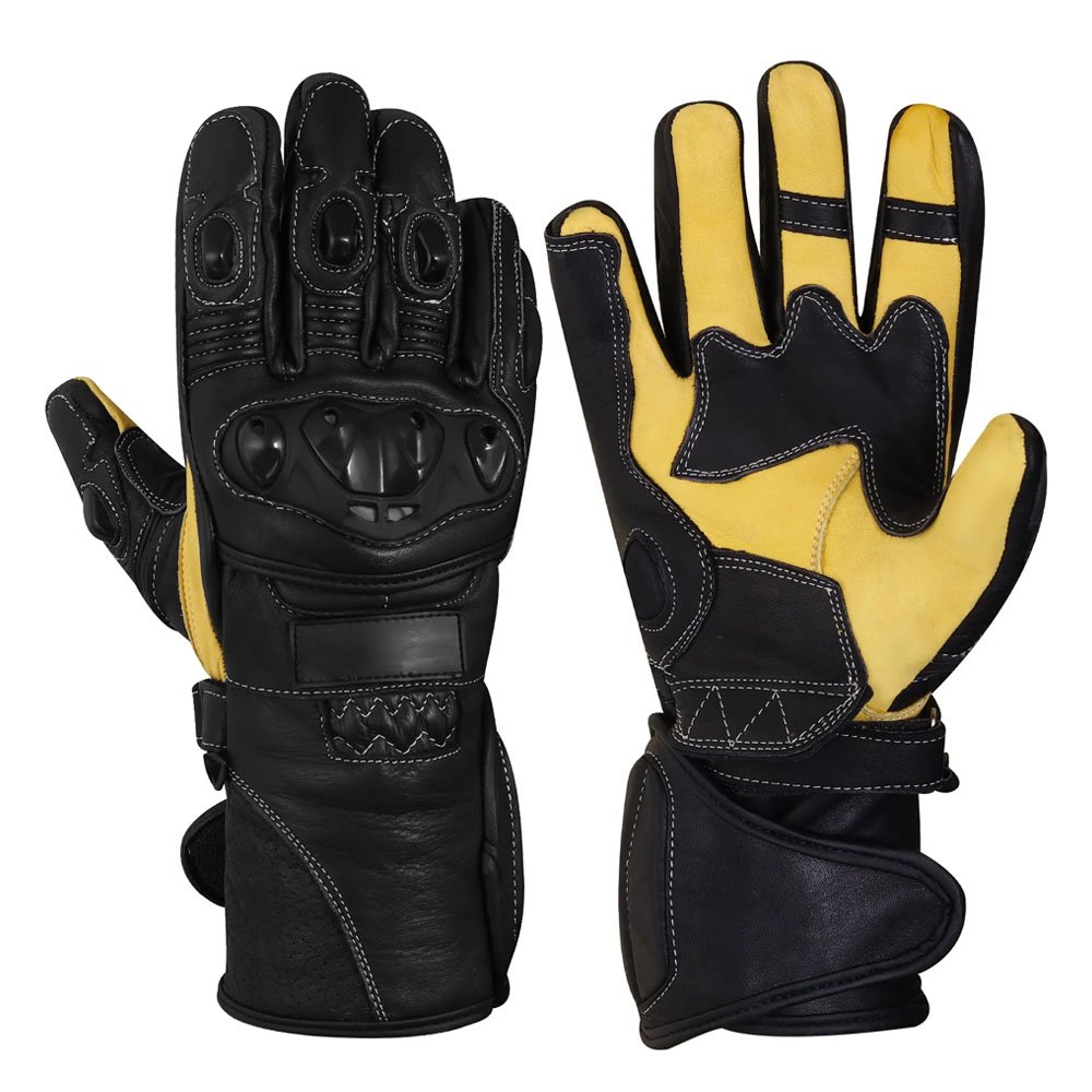 Motorbike Leather Gloves